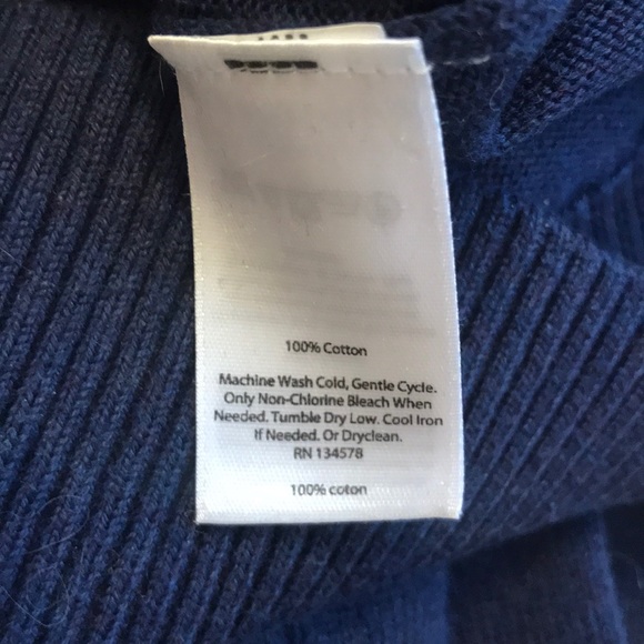 Vineyard Vines nautical leather sweater XS - Picture 7 of 7